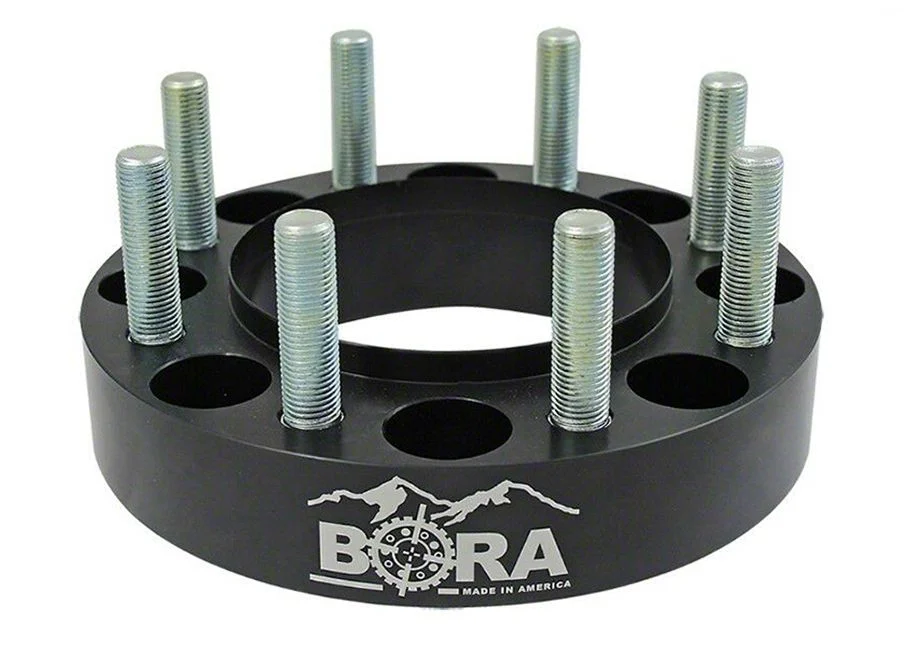Bora 2-Inch Wheel Spacers; Set of Four (07-10 Silverado 3500 HD SRW)