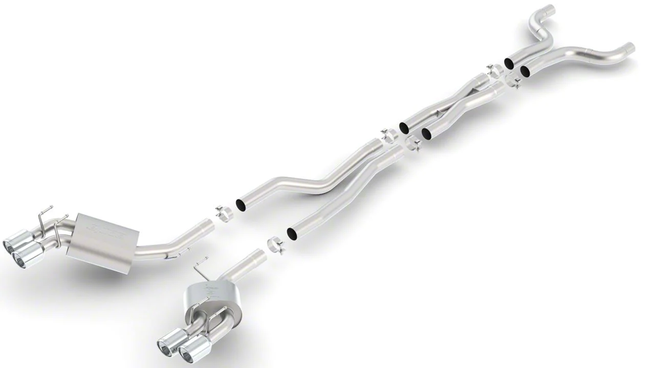 Borla S-Type Cat-Back Exhaust with Polished Tips (12-15 Camaro ZL1)