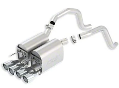 Borla S-Type II Axle-Back Exhaust with Polished Tips (2008 6.2L Corvette C6)