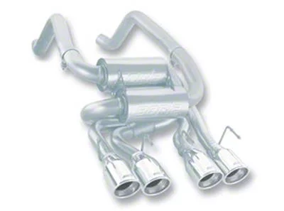 Borla S-Type Axle-Back Exhaust with Polished Tips (2008 6.2L Corvette C6)