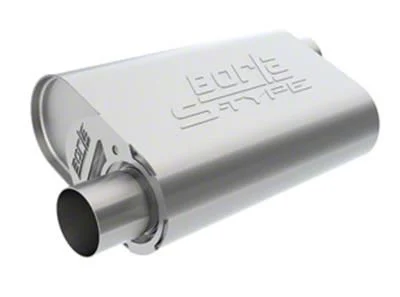 Borla S-Type Crate Offset/Offset Muffler; 2.50-Inch (08-13 Corvette C6, Excluding Z06 & ZR1)