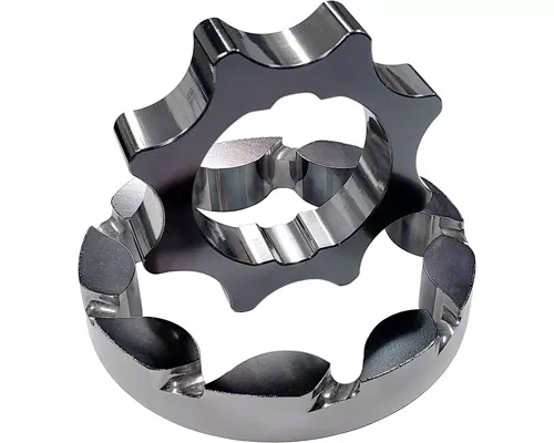 Boundary Racing Pumps Billet Oil Pump Vane Ported Gears; MartenWear Treated (11-26 Mustang GT, Dark Horse)