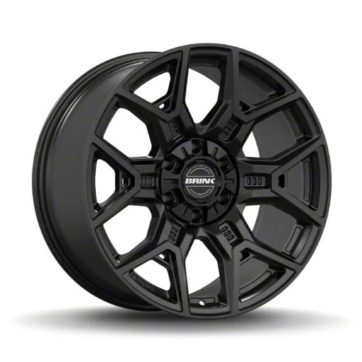 Brink Wheels Insurgent Nocturnal Black 6-Lug Wheel; 22x10; 12mm Offset (19-23 Ranger)