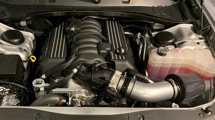Bwoody Performance Velocity Plus Cold Air Intake for 90mm Throttle Body; Silver (12-23 6.4L HEMI Challenger)