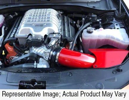Bwoody Performance Velocity Plus Cold Air Intake; Silver (19-23 Charger SRT Hellcat)