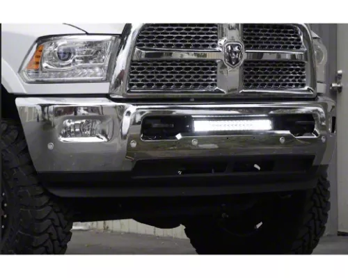 22-Inch LED Light Bar with Hidden Bumper Mounting Brackets; Combo Beam (10-18 RAM 2500)