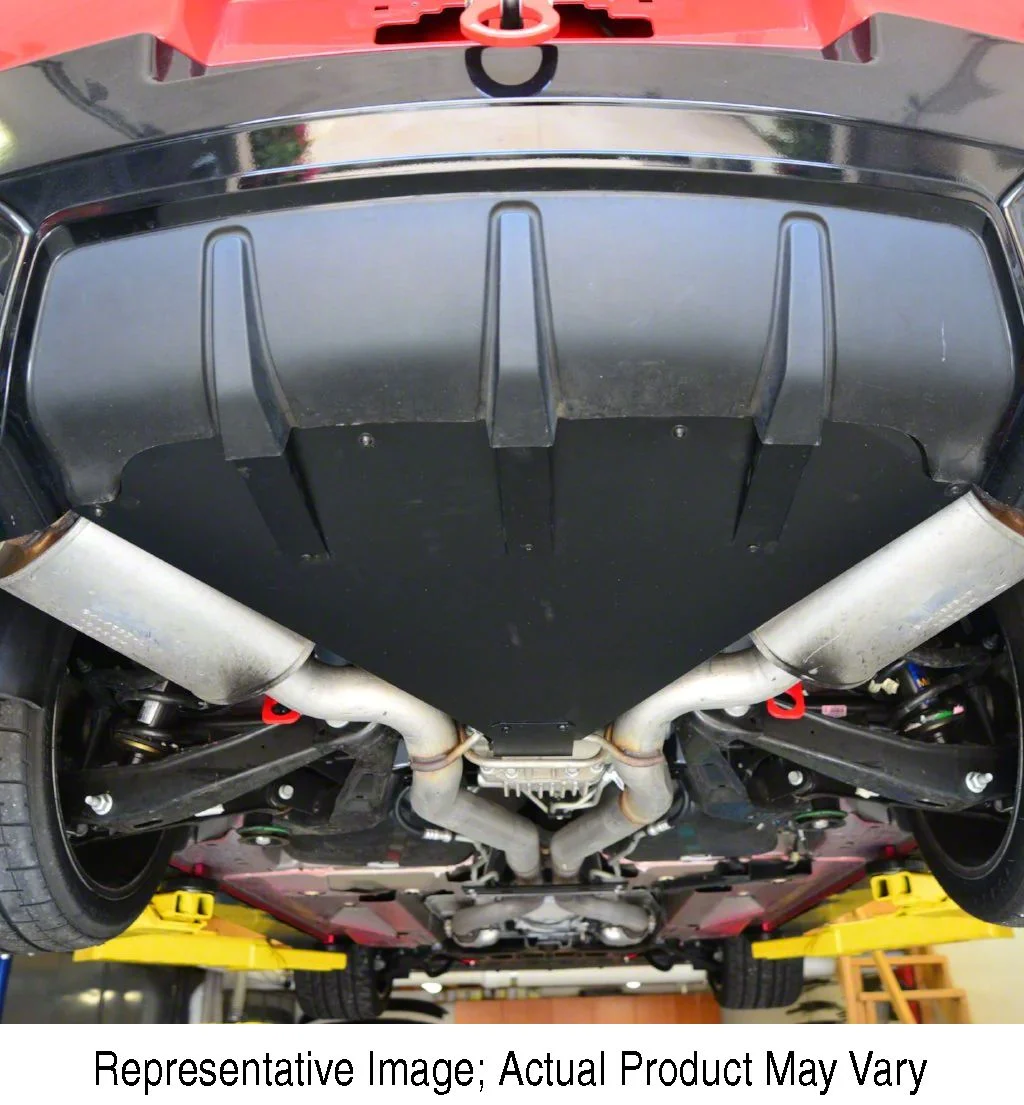 Belly Pan Diffuser; Raw (14-15 Camaro Z/28)