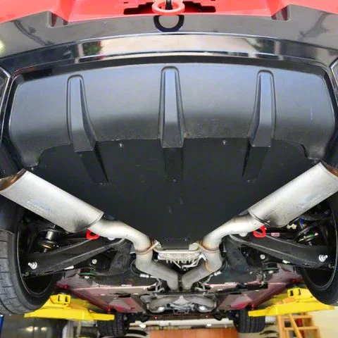 Belly Pan Diffuser; Raw (14-15 Camaro ZL1)