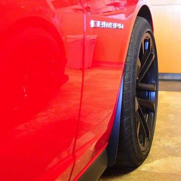 Deluxe Rock Guards; Front Only (10-15 Camaro, Excluding Z/28)