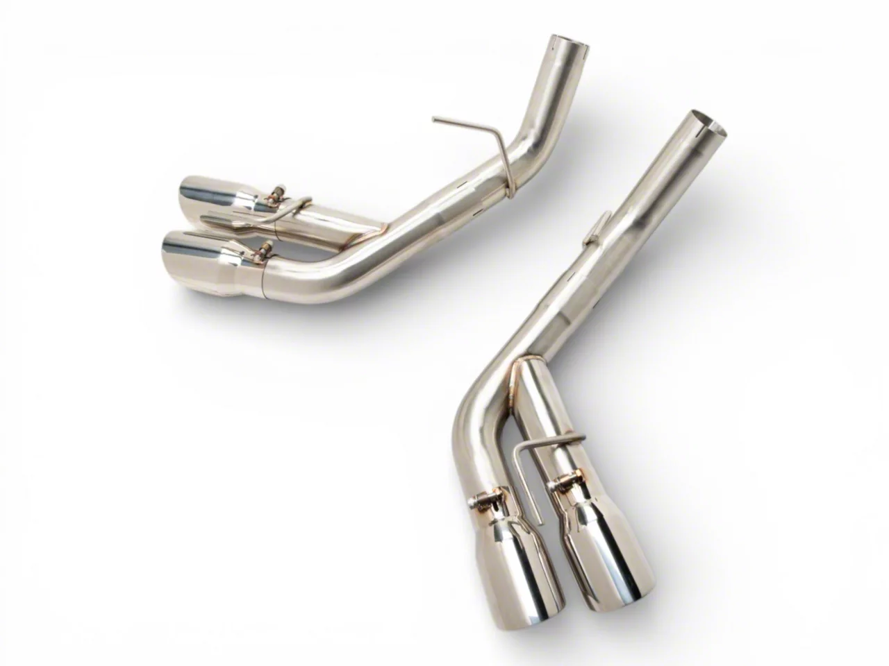 Muffler Delete Axle-Back Exhaust with Polished Tips (16-24 6.2L Camaro)