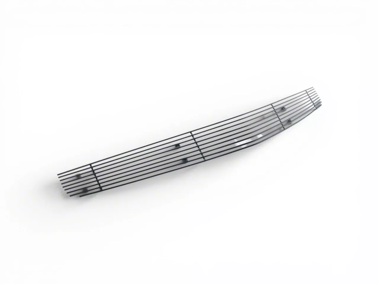 Phantom Style Stainless Steel Billet Upper Grille; Black (10-13 Camaro LS, LT, SS)