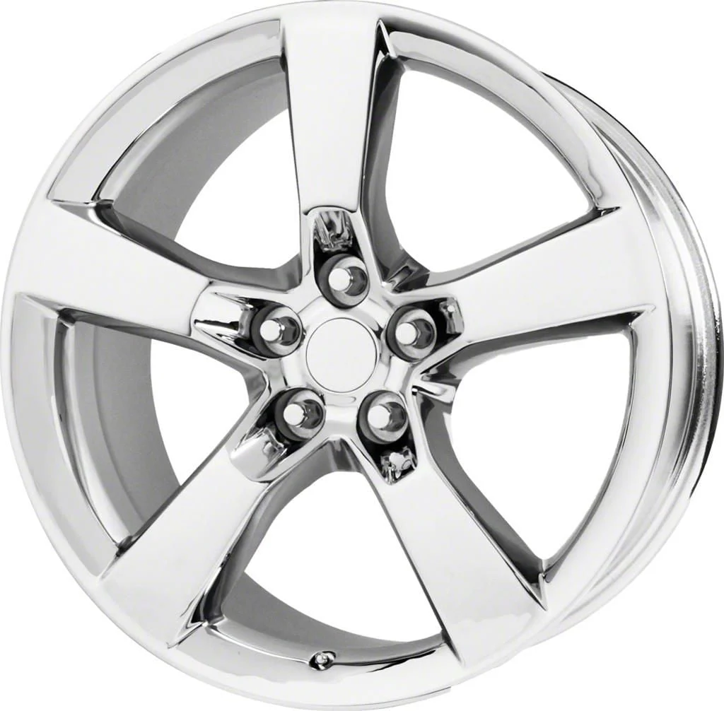 PR125 Chrome Wheel; 20x8; 35mm Offset (16-24 Camaro)