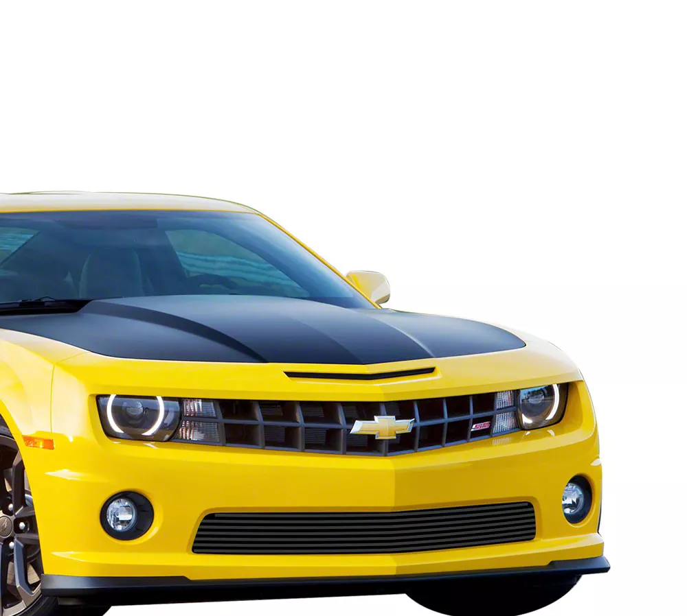 Stainless Steel Billet Lower Grille; Black (10-13 Camaro SS)
