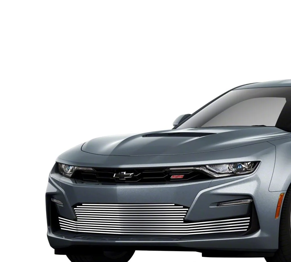 Stainless Steel Billet Lower Grille; Chrome (19-24 Camaro SS)
