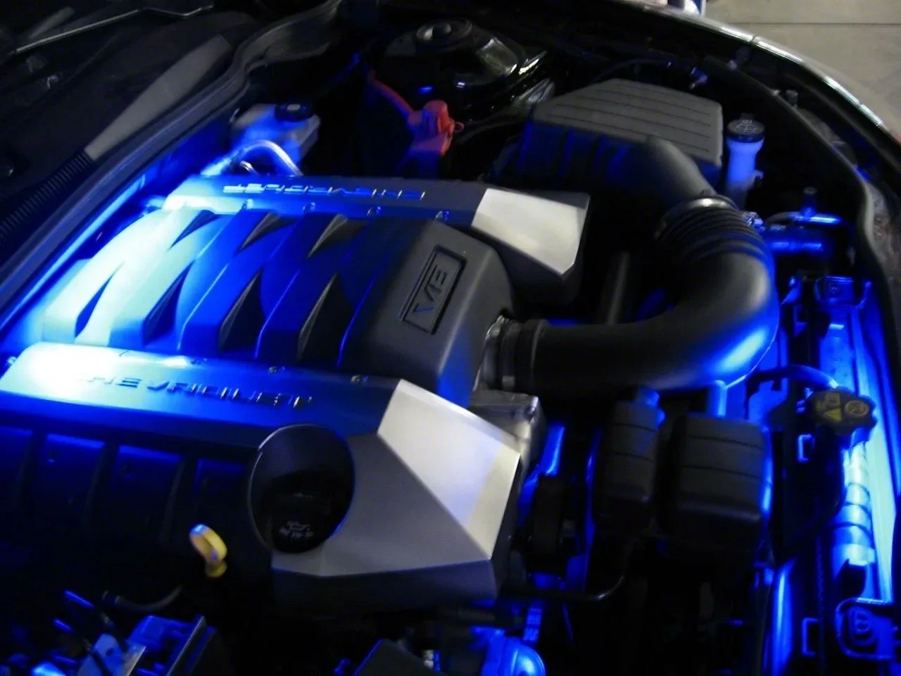 Underhood LED Lighting Kit with Wireless Key Fob; Superbright Purple (10-15 Camaro)