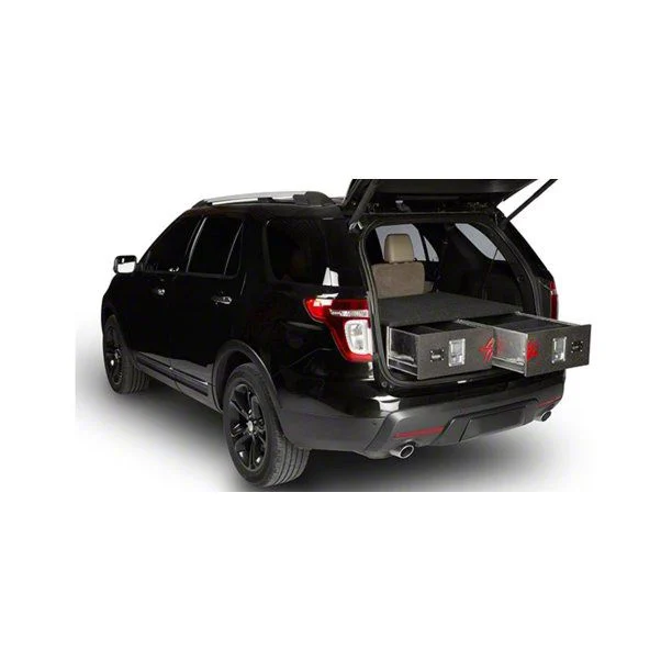 1-Drawer Mighty Locker; 12-Inch (11-16 F-350 Super Duty w/ 6-3/4-Foot Bed)