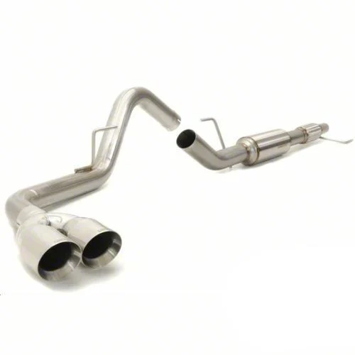 Carven Exhaust TR-Series Single Exhaust System with Polished Tips; Side Exit (15-20 3.5L EcoBoost F-150, Excluding Raptor & 19-20 Limited)