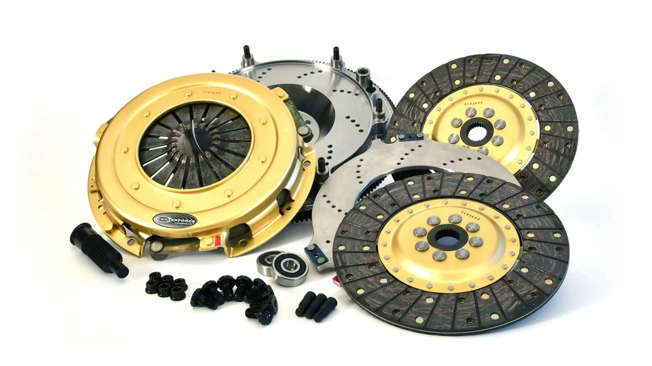 Centerforce SST Solid Street Twin Disc Organic Clutch Kit with Flywheel; 26-Spline (16-18 Camaro SS, ZL1)