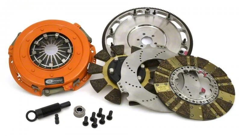 Centerforce DYAD DS Organic/Carbon Twin Disc Clutch Kit with 9-Bolt Flywheel; 26-Spline (09-13 Corvette C6 ZR1)