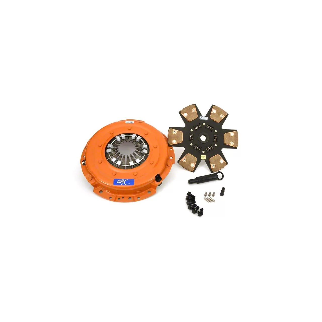 Centerforce DFX Ceramic Clutch Kit; 23-Spline (11-17 Mustang GT; 12-13 Mustang BOSS 302)