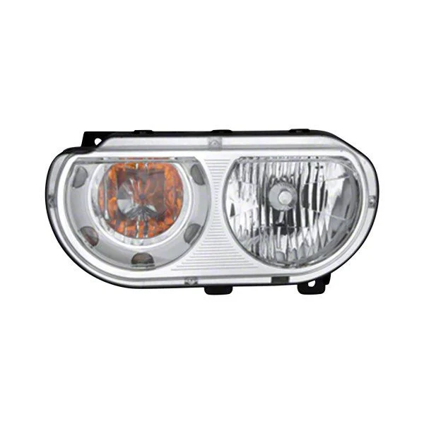Headlights Depot CAPA Replacement Halogen Headlight; Driver Side (08-14 Challenger)