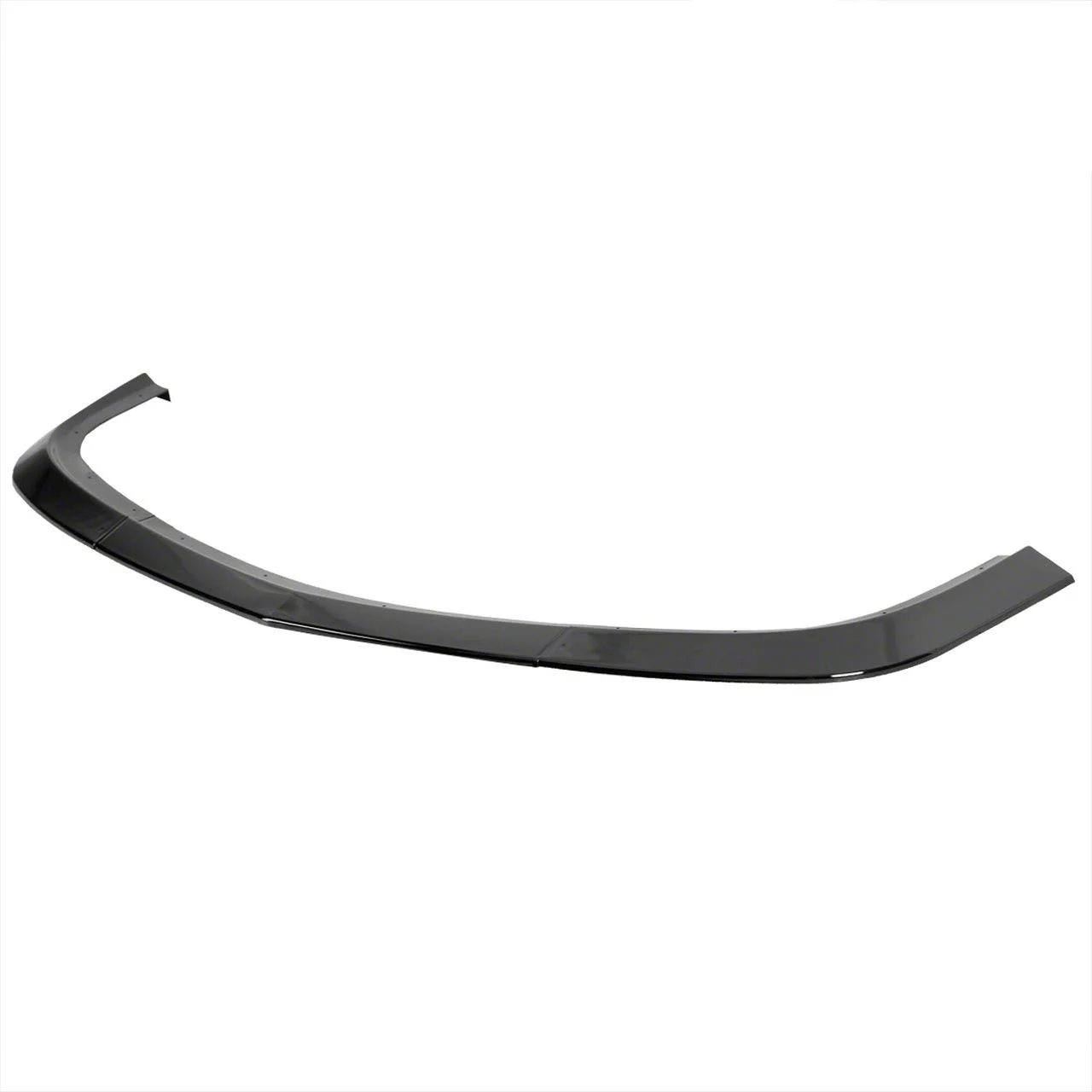 Front Bumper Lip Splitter; Gloss Black (15-23 Challenger SXT)