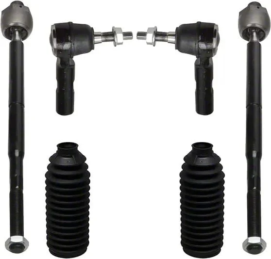 Front Inner and Outer Tie Rods with Tie Rod Boots (08-10 Challenger)