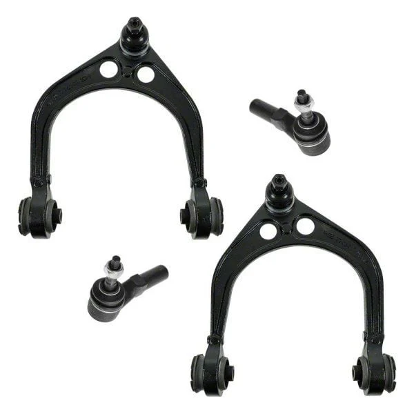 Front Upper Control Arms with Ball Joints and Front Outer Tie Rods (08-10 Challenger)