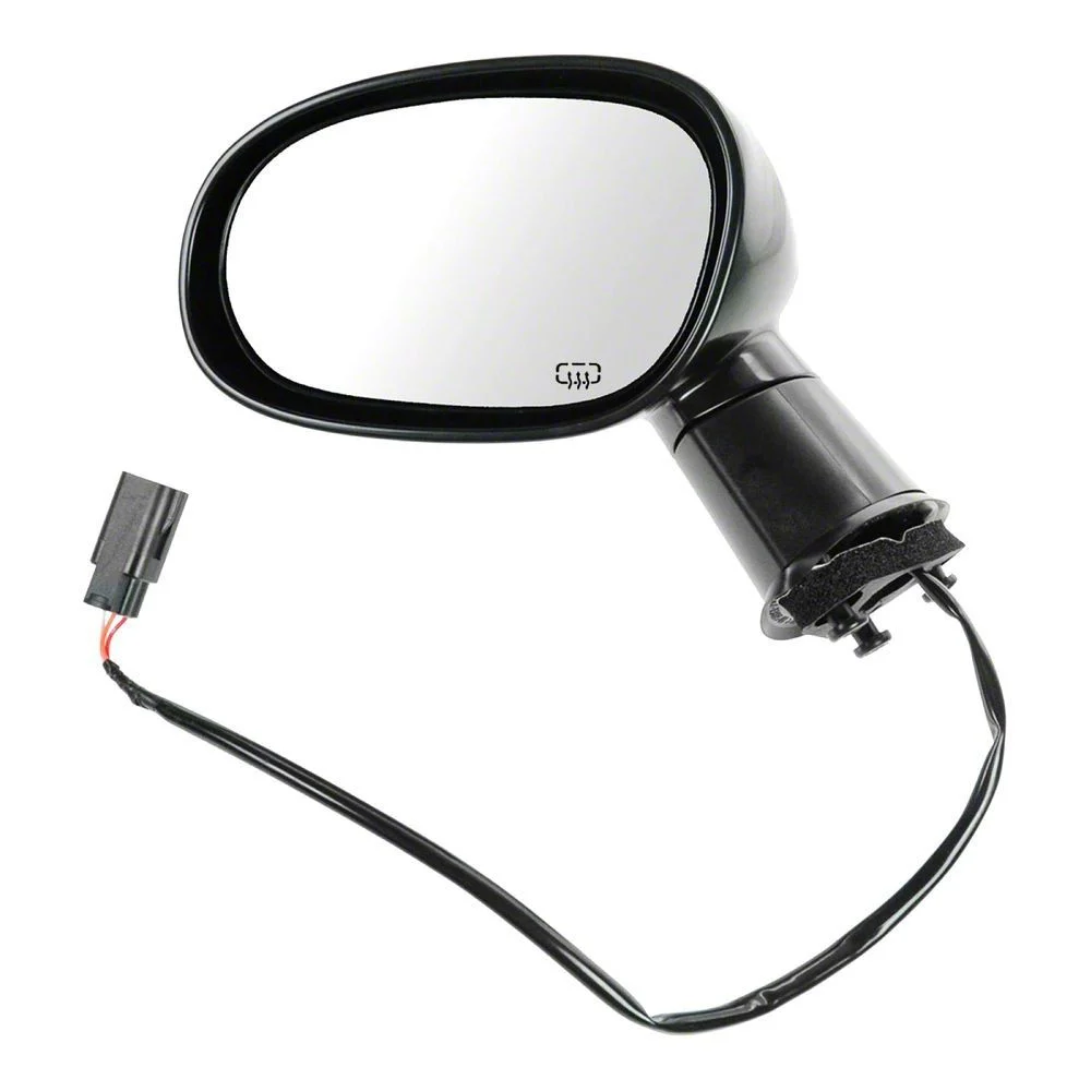 Powered Heated Mirror; Paint to Match; Driver Side (08-13 Challenger)