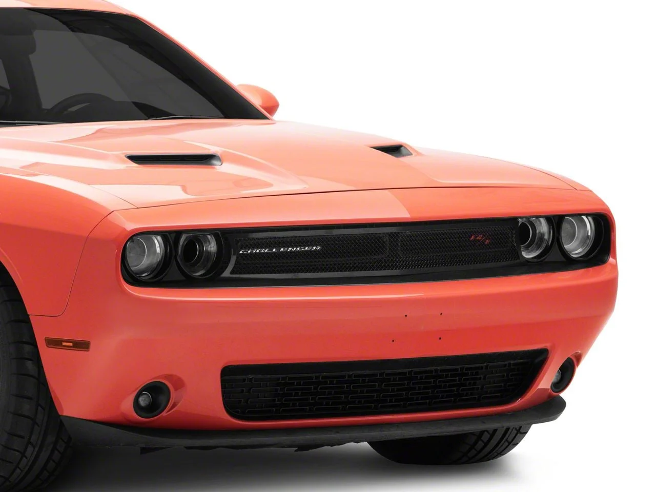 Wire Mesh Upper Grille; Black (15-23 Challenger)