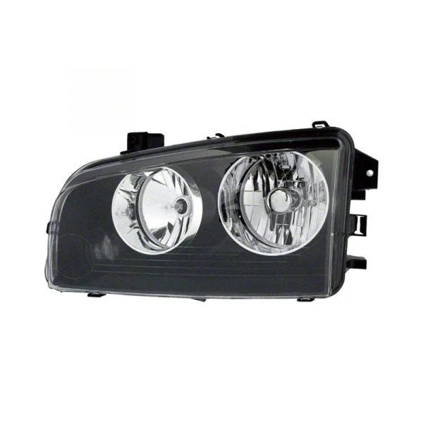 Headlights Depot CAPA Replacement Halogen Headlight; Driver Side (06-07 Charger)
