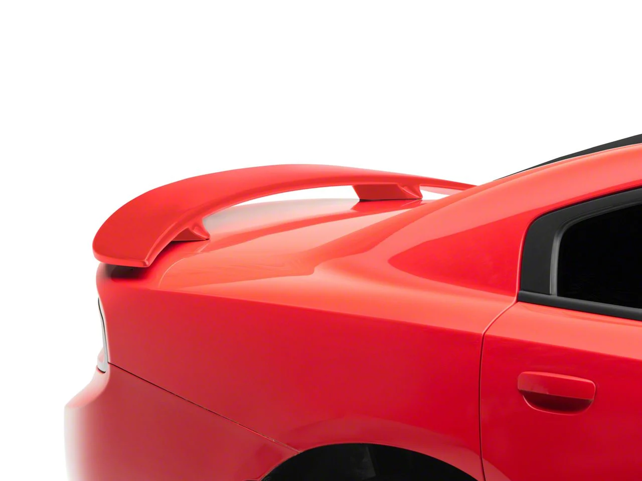 Factory Style 2-Post Rear Deck Spoiler; Pre-Painted (11-17 Charger)