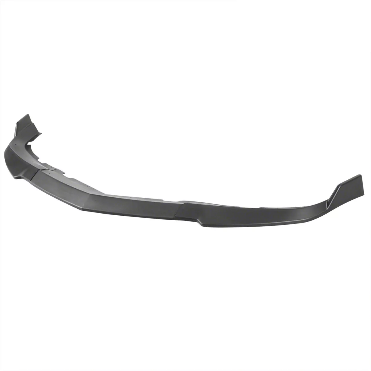 Front Bumper Lip Splitter; Matte Black (11-14 Charger, Excluding SRT8)
