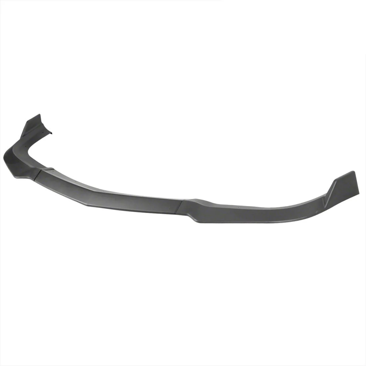 Front Bumper Lip Splitter; Matte Black (11-14 Charger SRT8)