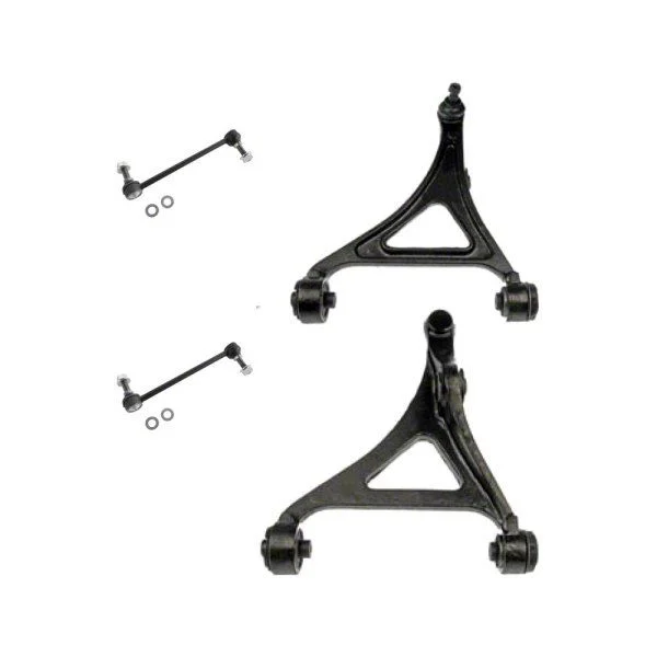 Front Lower Control Arms with Ball Joints and Sway Bar Links (07-11 AWD Charger)