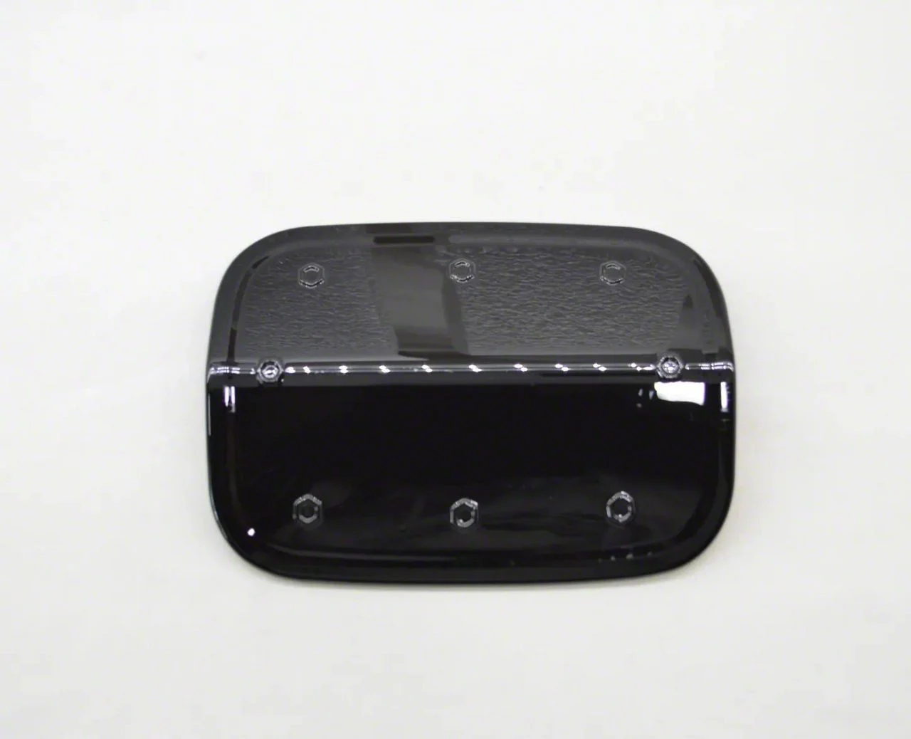 Fuel Tank Access Cover; Gloss Black (15-20 Charger)