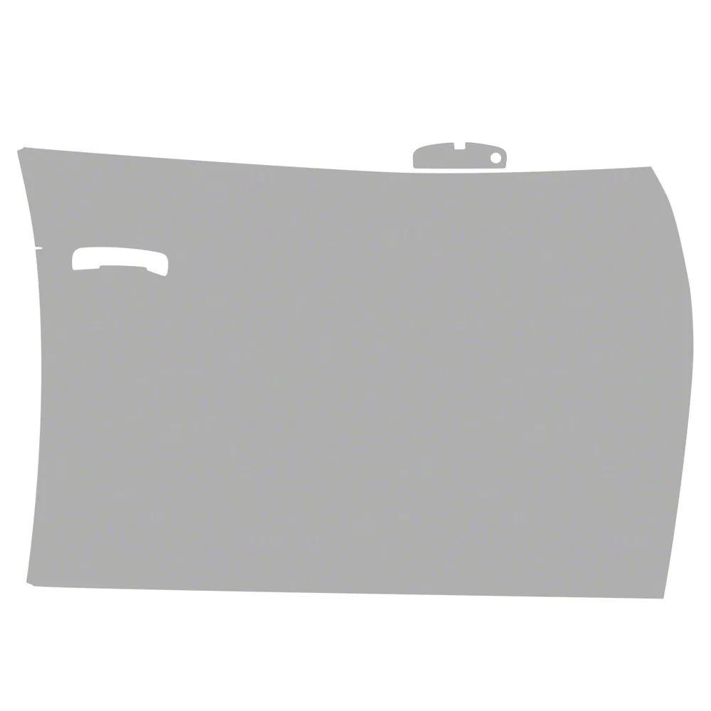 Paint Protection PPF Pre-Cut Kit; Full Front Passenger Side Door; Gloss (20-23 Charger Scat Pack Widebody)