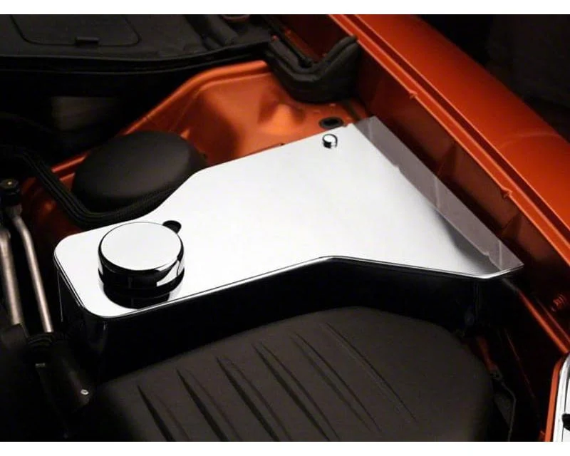 Polished Water Tank Cover with Cap and Brushed Top Plate (11-18 Charger)