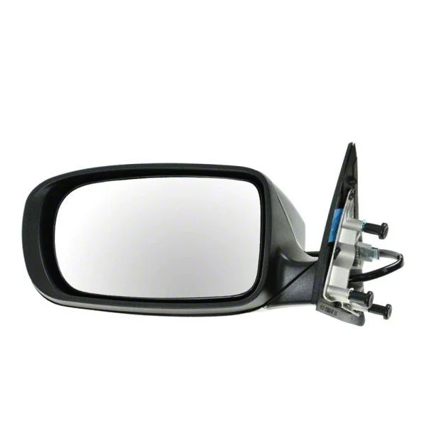 Powered Manual Folding Mirror; Paint to Match Black; Driver Side (11-14 Charger)