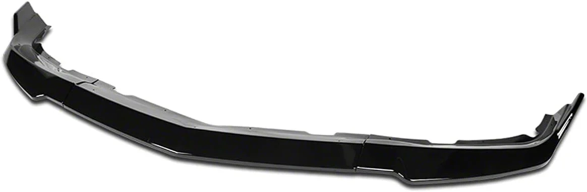 STP Style Chin Spoiler; Gloss Black (11-14 Charger)