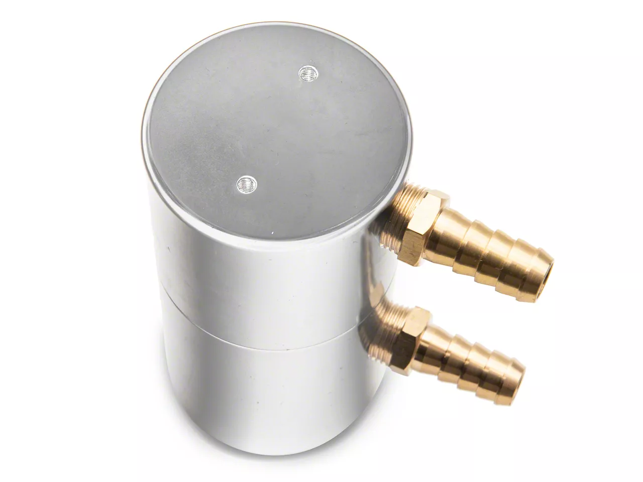 C&L Oil Separator; Polished; Passenger Side (09-23 5.7L HEMI Challenger)