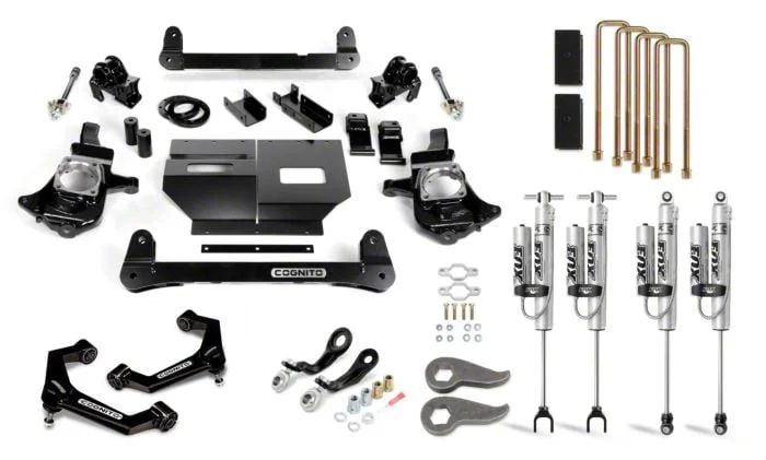 Cognito Motorsports 6-Inch Performance Suspension Lift Kit with FOX PSRR 2.0 Shocks (11-19 Silverado 2500 HD)
