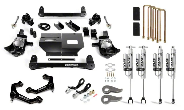 Cognito Motorsports 6-Inch Performance Suspension Lift Kit with FOX PSRR 2.0 Shocks (11-19 Silverado 3500 HD)