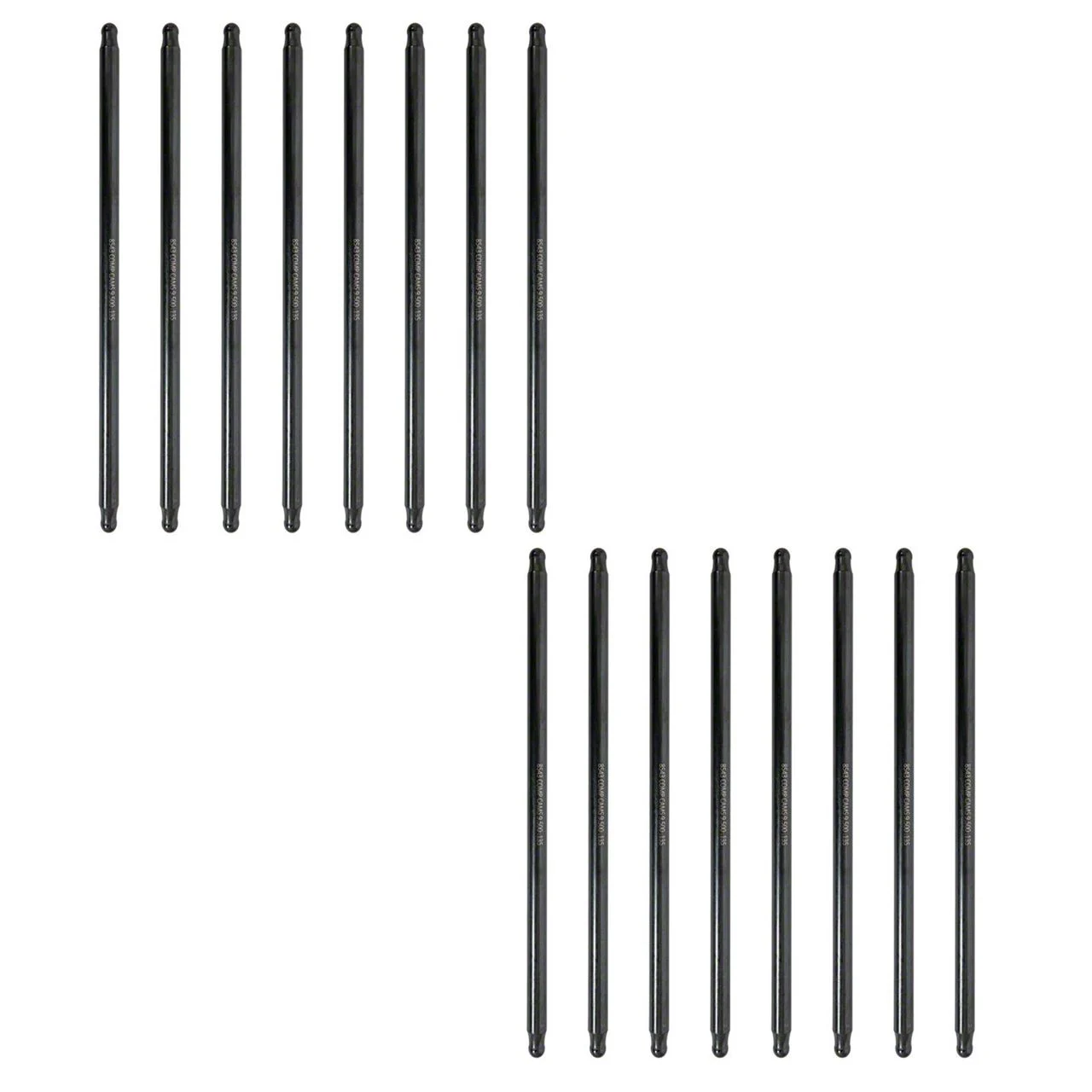 Comp Cams Hi-Tech Pushrods; 6.700 to 7.900-Inch Length; Set of 16 (08-10 6.1L HEMI Challenger)