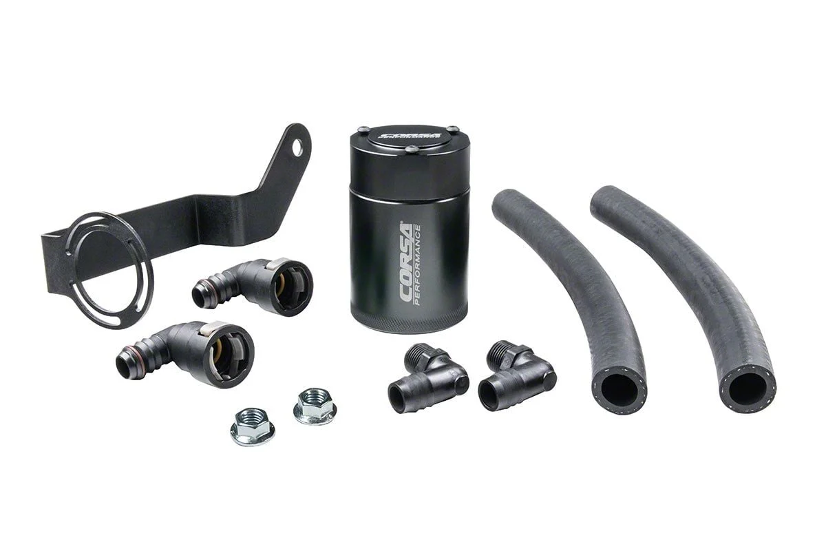 Corsa Performance Oil Catch Can (15-23 Challenger SRT Demon, SRT Hellcat, SRT Jailbreak)