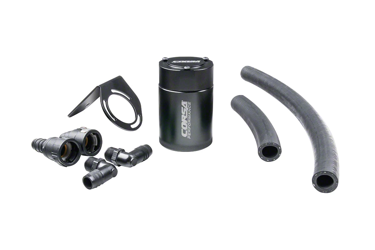 Corsa Performance Oil Catch Can (18-23 Mustang GT)