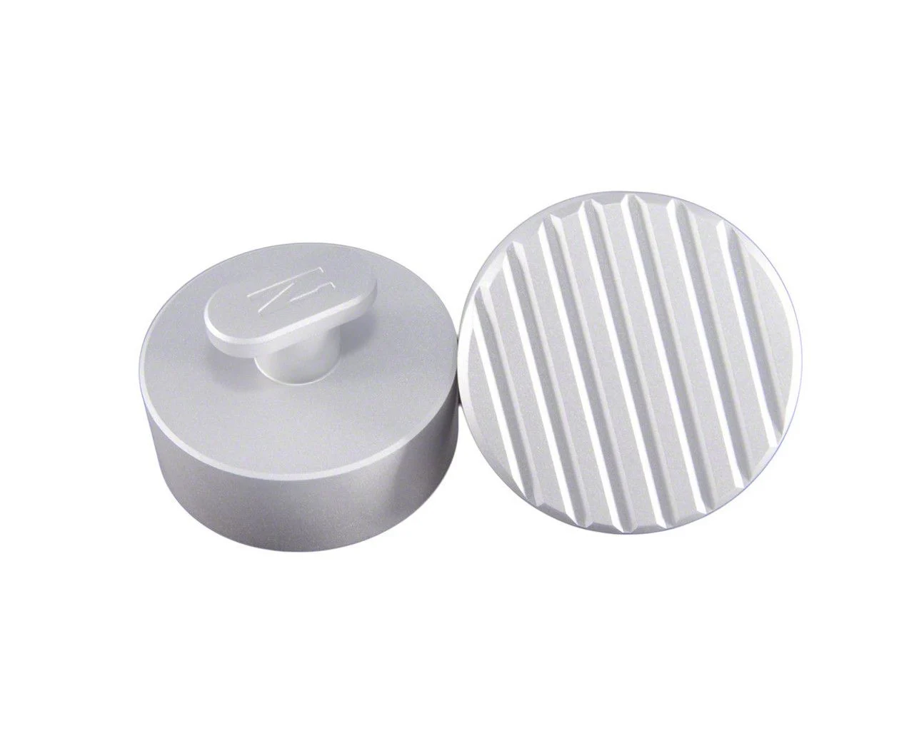 Jacking Pads; Silver (06-13 Corvette C6 Z06, ZR1; 14-26 Corvette C7 & C8)