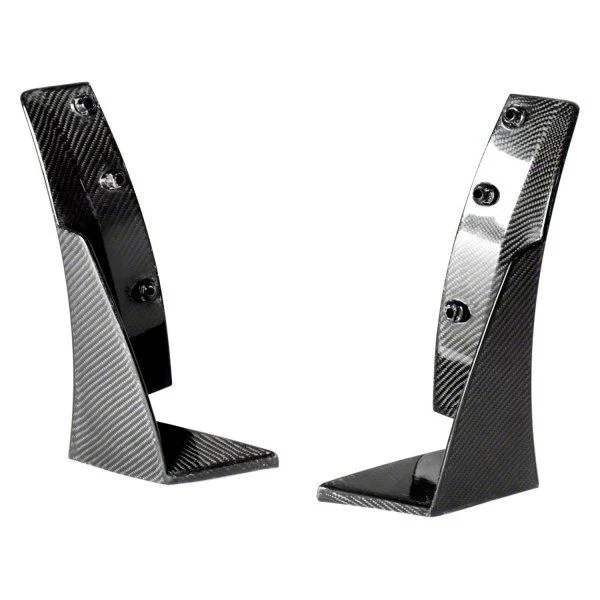 STOCK Stage 3 Canards/Winglets; Carbon Fiber (14-19 Corvette C7, Excluding ZR1)