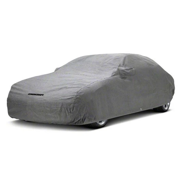 Covercraft Custom Car Covers 5-Layer Indoor Car Cover with Antenna Pocket; Gray (10-13 Camaro Coupe; 14-15 Camaro ZL1 Coupe)