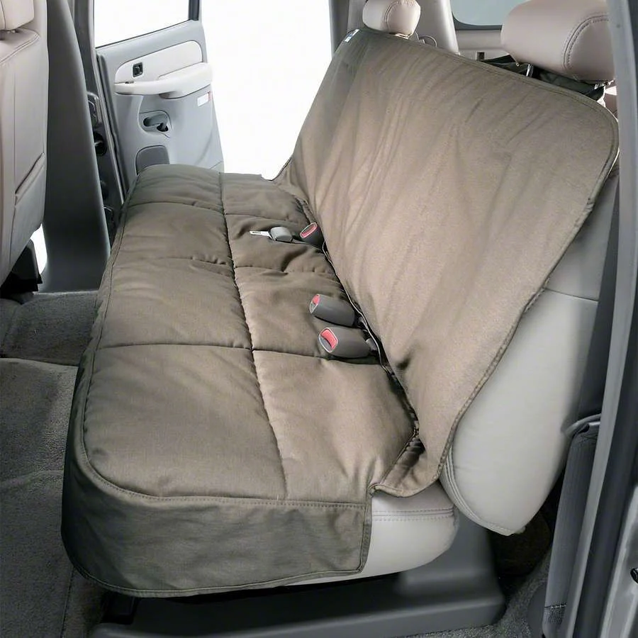 Covercraft Canine Covers Semi-Custom Rear Seat Protector; Gray (08-14 Challenger)